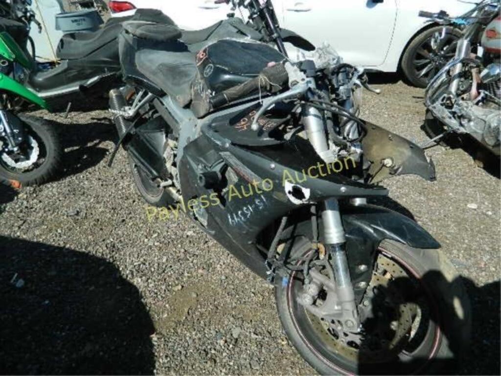 2005 Yamaha YZF-R6 JYARJ06E85A027080 Black