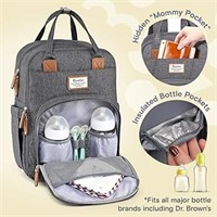 RUVALINO Diaper Bag Backpack, Multifunction Travel