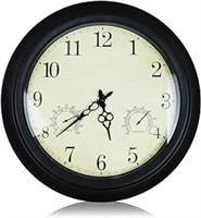 USED - whatRUeed 18 Inch Large Wall Clock, Waterpr