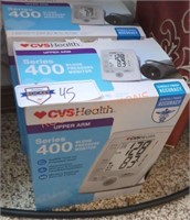 2- New in box. CVS health upper arm series 400