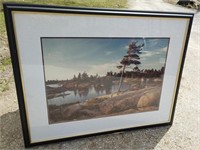 Beautiful Framed Picture The Canadian Shield