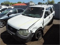 2006 Ford Escape 1FMYU02Z56KB78370 White