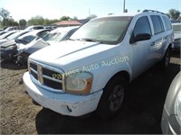 2005 Dodge Durango 1D4HB48N85F527991 White