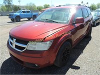 2010 Dodge Journey 3D4PH5FV2AT127301 Red