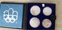 1976 Montreal Olympics Sterling Silver Coin Set