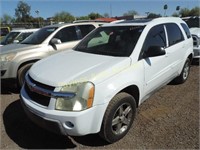 2005 Chevrolet Equinox 2CNDL63F556178525 White