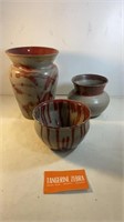 Hand Made Pottery Lot