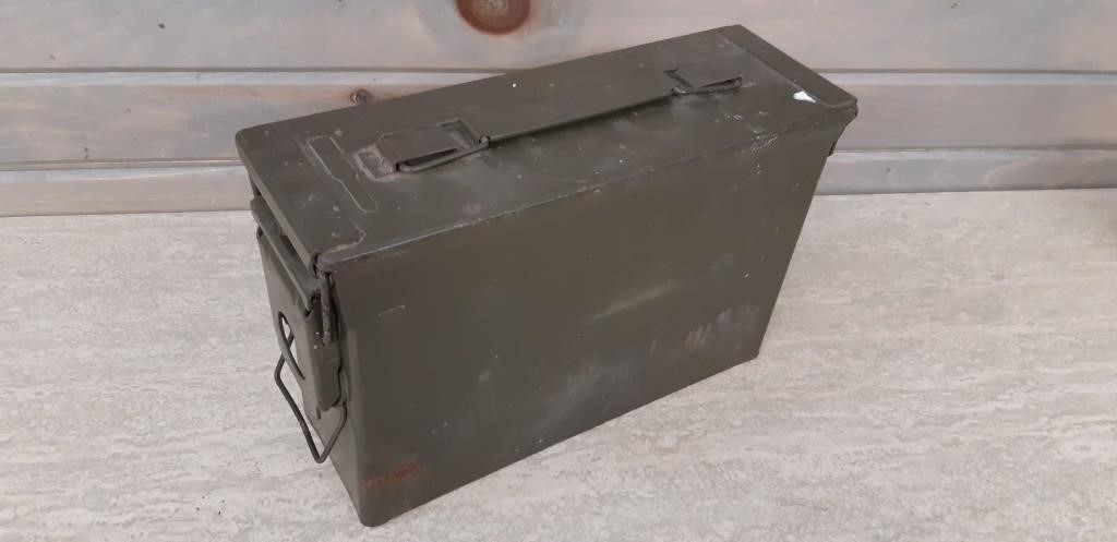 Metal Ammunitions box