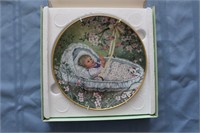 "Rockabye, Baby" Kaiser Porcelain Collector Plate