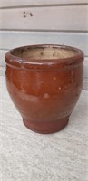 Nova Scotia Redware pottery 6 in high