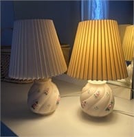 Pair of Vintage Dresser Lamps