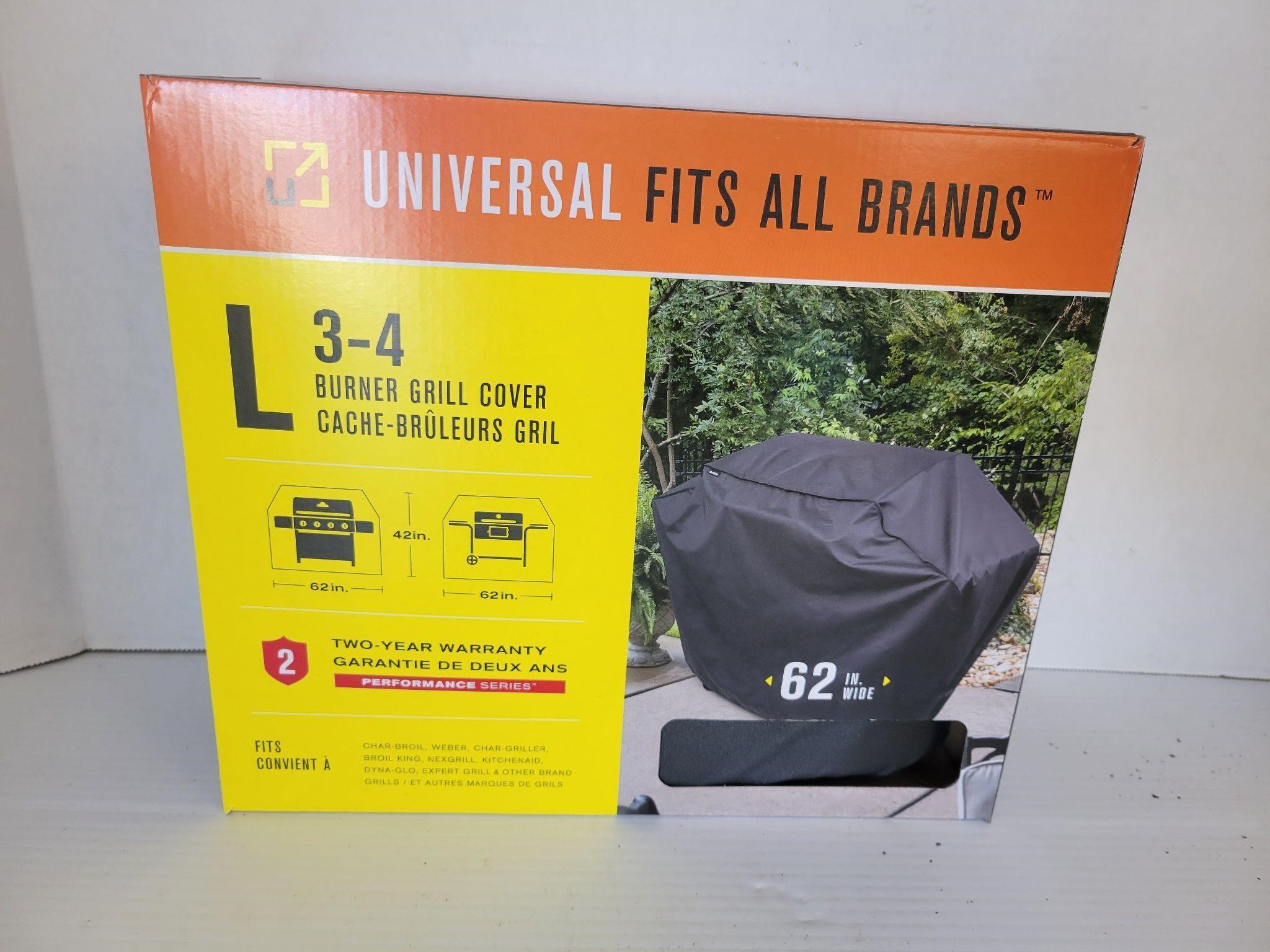 Universal Grill Cover Large 62" (Brand New)