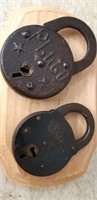 Yale & Pluto locks, no keys