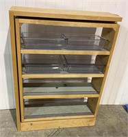 Display Cabinet With Trays 19 x 6 x 26