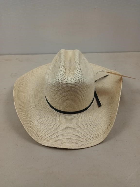 Larry Mahan straw hat size 7