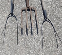 Vintage Pitch Forks Sometimes Only Solution Needed