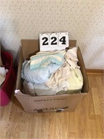 BOX OF LINENS