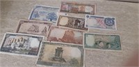 Lot of Foreign bank notes