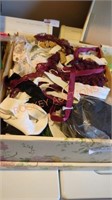 Miscellaneous ribbon and trim box lot