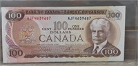 1975 One Hundred Dollar Bill VG