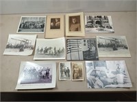 Flat of assorted old photographs