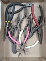 Needle nose pliers, cutters