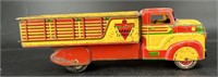 Antique Marx Tri-City Express Tin-Litho Toy Hauler