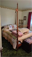 Four poster queen size Pennsylvania house bed