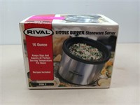 Rival 16 oz Little Dipper stoneware server