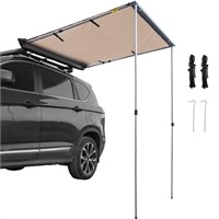 VEVOR Car Side Awning, 8.2'x8.2', Pull-Out...