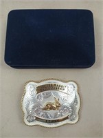 Montana Silversmiths belt buckle