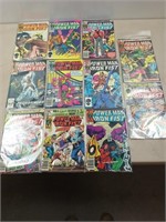 11 Marvel powerman and iron fist comic books