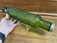 Glass rolling pin "Bedecker & Sons Flour Mill"