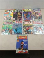 5 The 'Nam comic books, 4 Master of Kung Fu