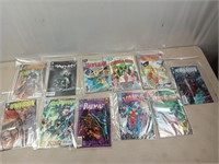 11 Asst DC comic books