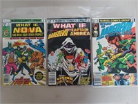 3 Marvel comic books