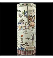 Large 19th Century Chinese Famille Rose Porcelain