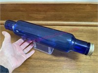 Cobalt Glass rolling pin #1