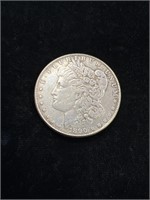 1890 O Morgan Silver Dollar