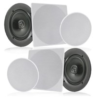 Pyle Pair 10â€ Flush Mount in-Wall in-Ceiling...