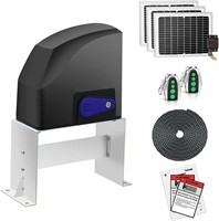 Solar Sliding Gate Opener  1300lbs Capacity