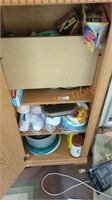 Misc. Household cabinet lot