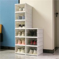 Folding shoe rack (3 Tier Easy Install Shoe Box)