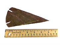 Large arrowhead 6-5/8 inches x 3-1/4 inches