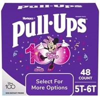 Pull-Ups Girls  Potty Training Pants  5T-6T  48...
