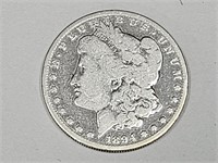 1894 O Morgan Silver Dollar Coin