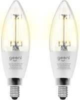 SEALED-Geeni LUX B11 Smart LED Bulb 2 Pack