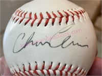 Signed baseball (who?)