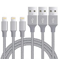 NEW-Quntis 3ft iPhone Charger 3-Pack