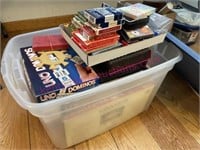 Large Tote of Games (K)